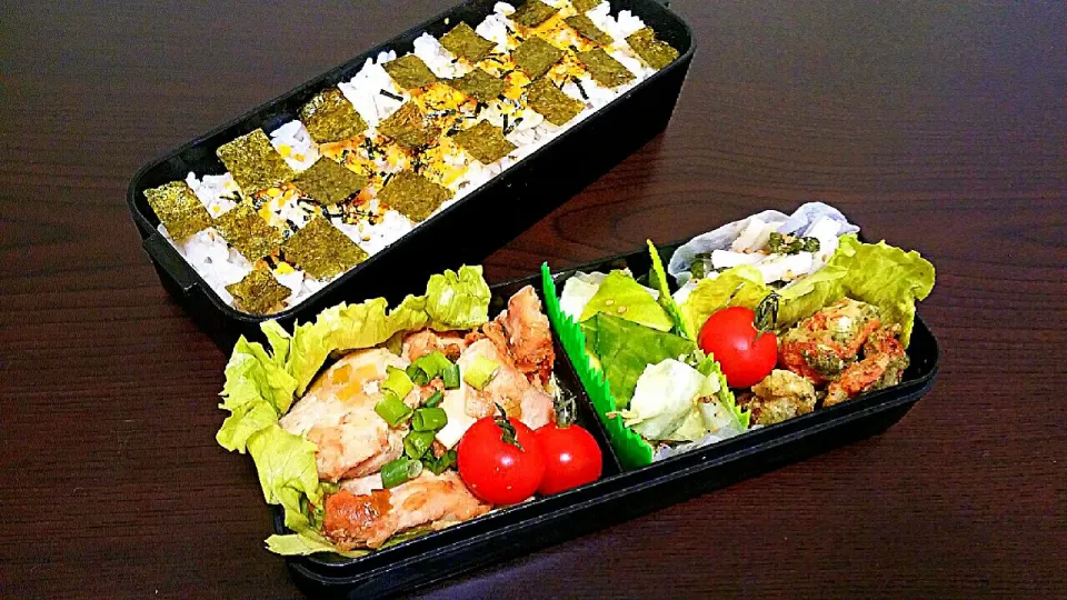 旦那弁当☆鶏胸のやわらかニラ生姜焼き♪|pikyuさん