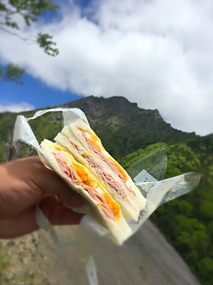 コンビニのサンドイッチですけど(´･_･`)|ラー山さん