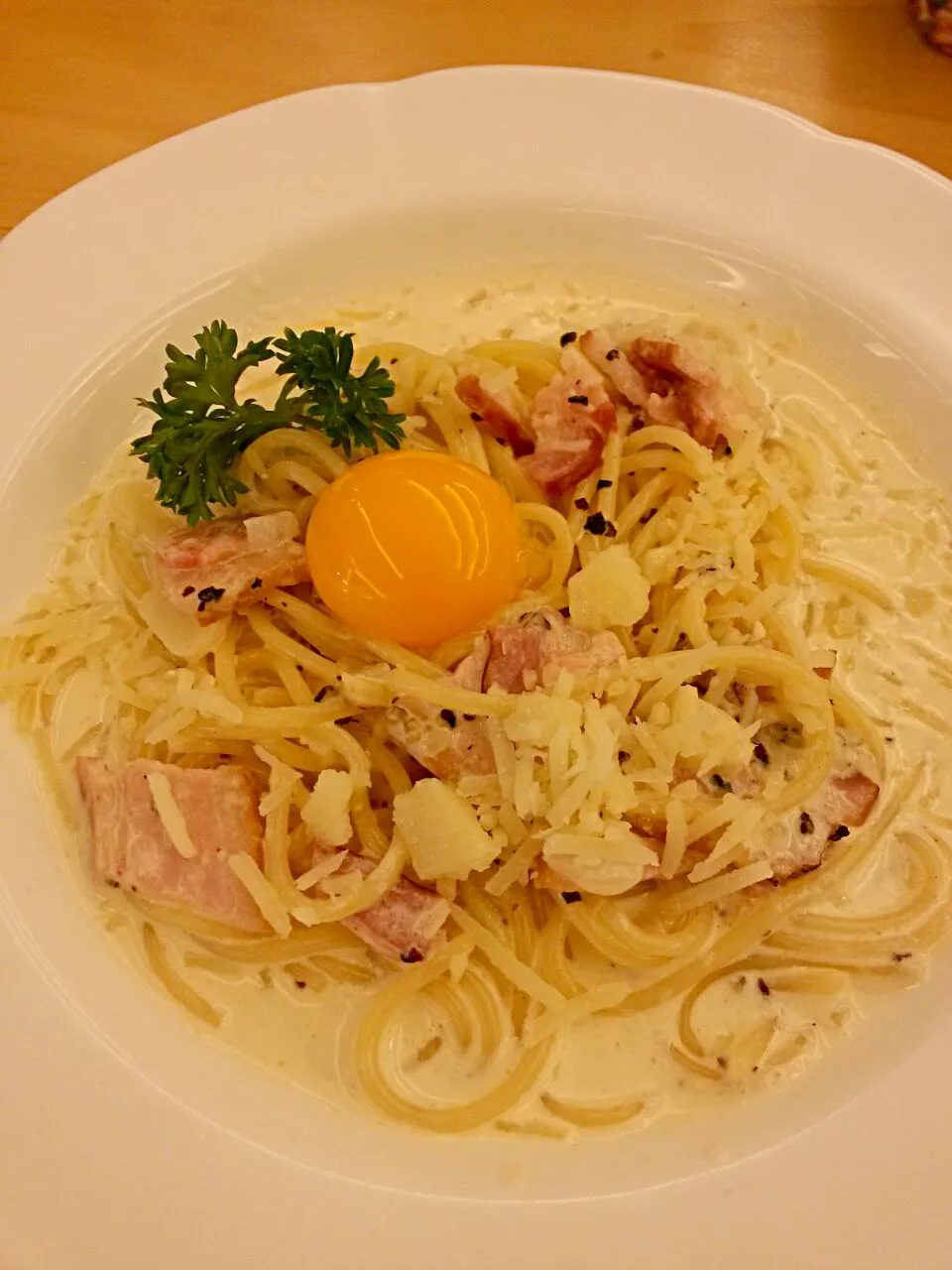 Spaghetti Carbonara|Jeab Lertさん