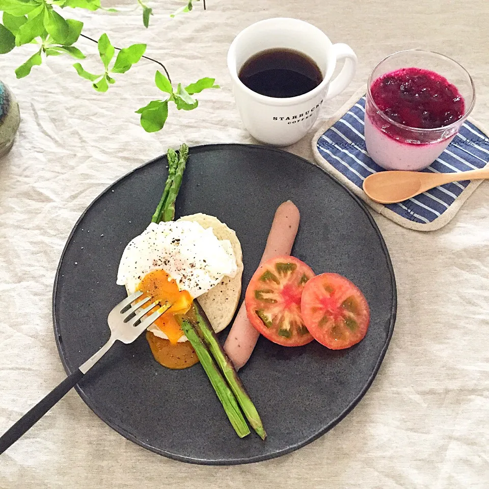 Snapdishの料理写真:朝ごはん❤️|めぐさん