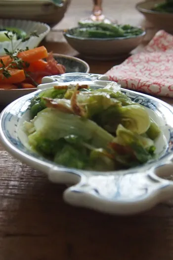 『桜えびとレタスの炒め物』 #おかず #一品料理 #小鉢|Mariko  Matsuiさん