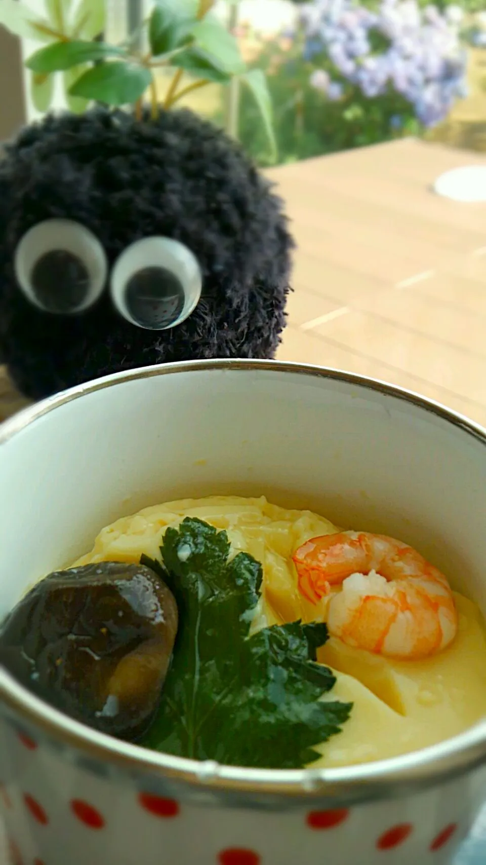 🌼.*和田 匠生さんのsavoury steamed egg custard with chicken & mushrooms!!🌼.*|kimikimi󾬍さん