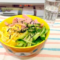 Snapdishの料理写真:冷やし中華|まさこさん