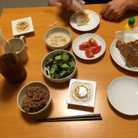 Snapdishの料理写真:6/29晩ごはん|ちなさんさん