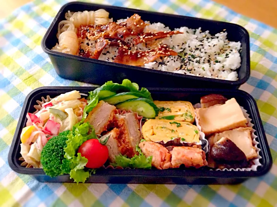 Snapdishの料理写真:高校息子弁当♪|maimai☆さん