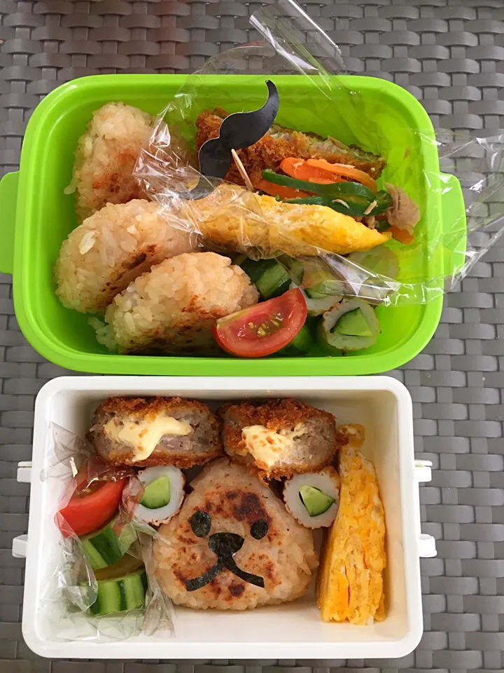 パパ息子弁当♡|ちかさん