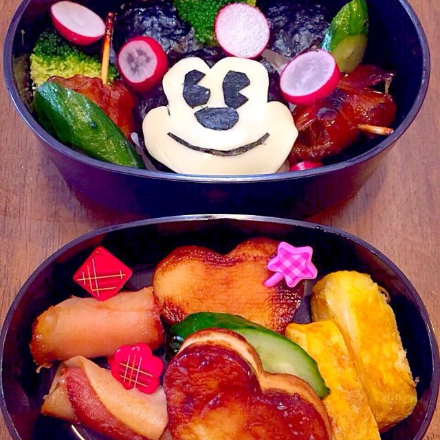 かわいい ミッキーを使ったキャラ弁のレシピセレクト Snapdish スナップディッシュ