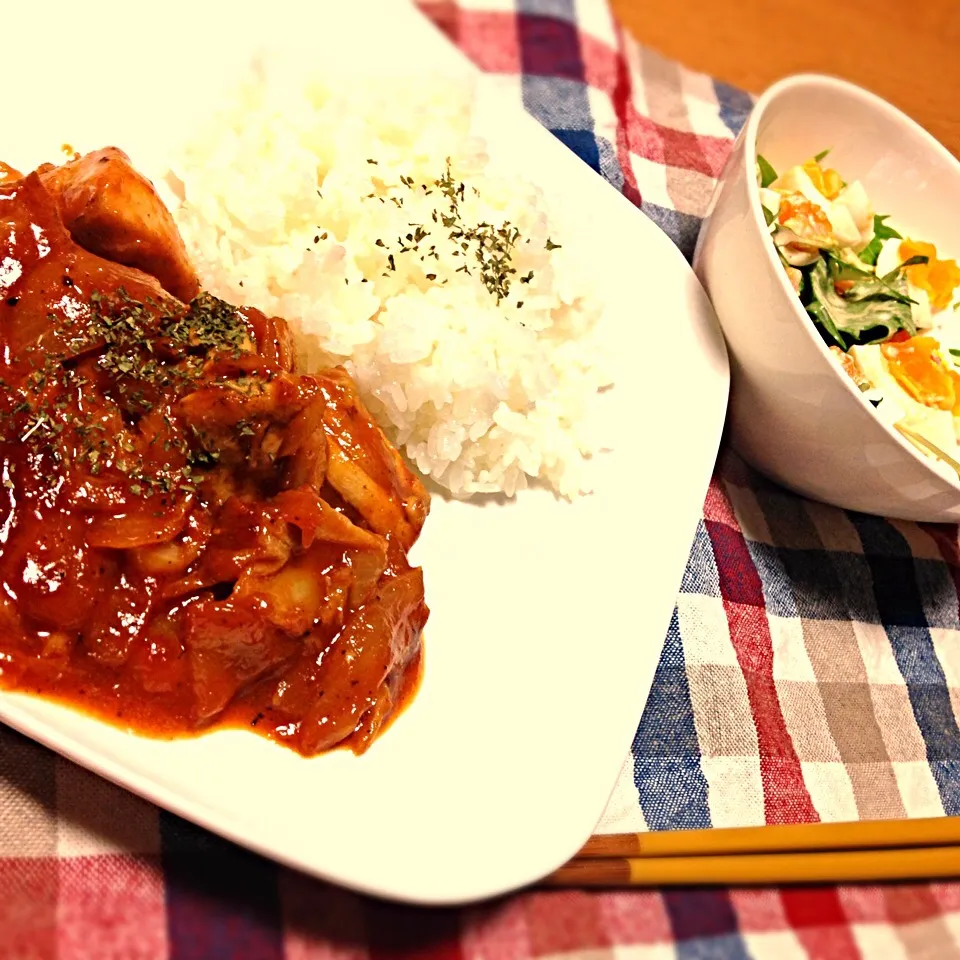 トマトチキン煮込み|makiさん