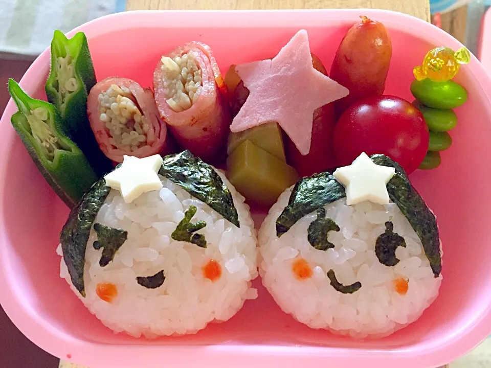 Snapdishの料理写真:6月30日ちび弁当🎵|みきさん