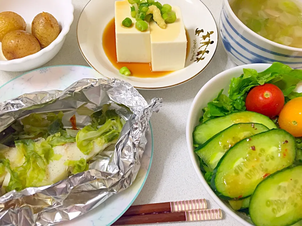 Snapdishの料理写真:6/30 晩ごはん|あずささん