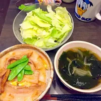 Snapdishの料理写真:カリふあ丼|HonoMaki04さん