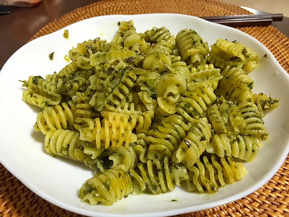 Pasta basil sauce|yeni kartikasariさん