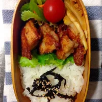 にんにく生姜醤油からあげ弁当|MSDYMSさん