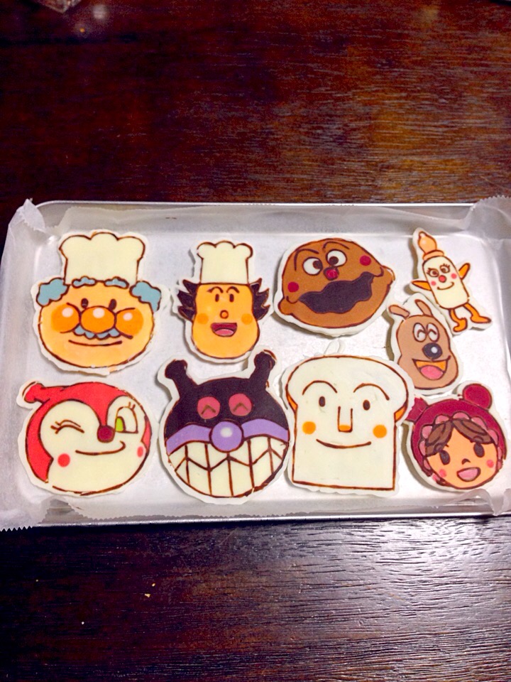 キャラチョコ アンパンマン 富士子 Snapdish スナップディッシュ Id 94aiia