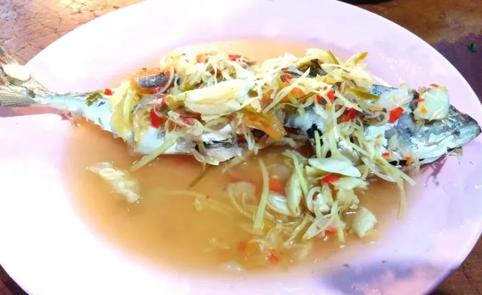 Ikan Kembung Rebus ala Stim|FooDin'sさん