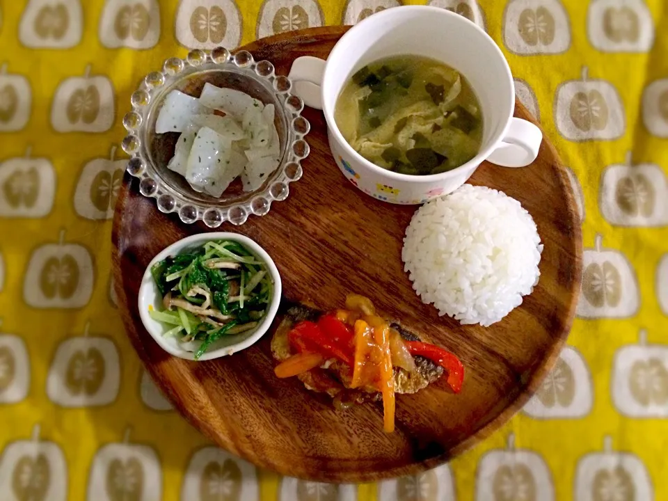 鯵の甘酢餡かけ|eriさん