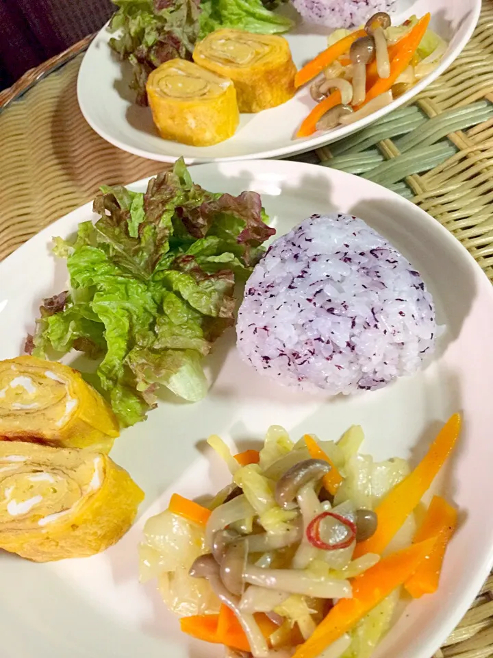 朝ご飯中華風きのこソテー|愛さん