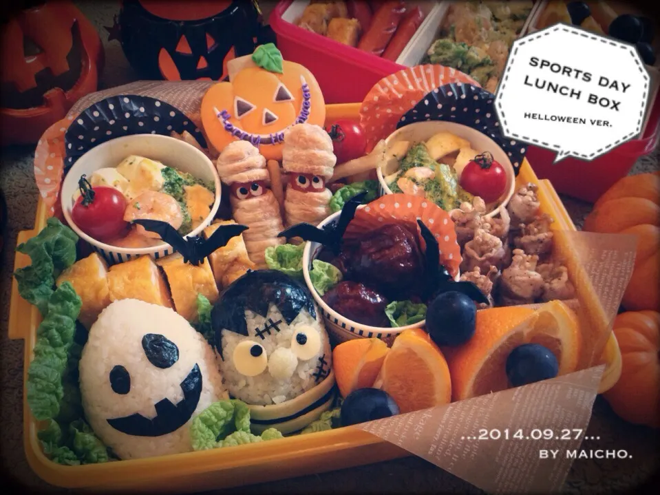 行楽弁当♡ハロウィン風|Mai Hanaさん