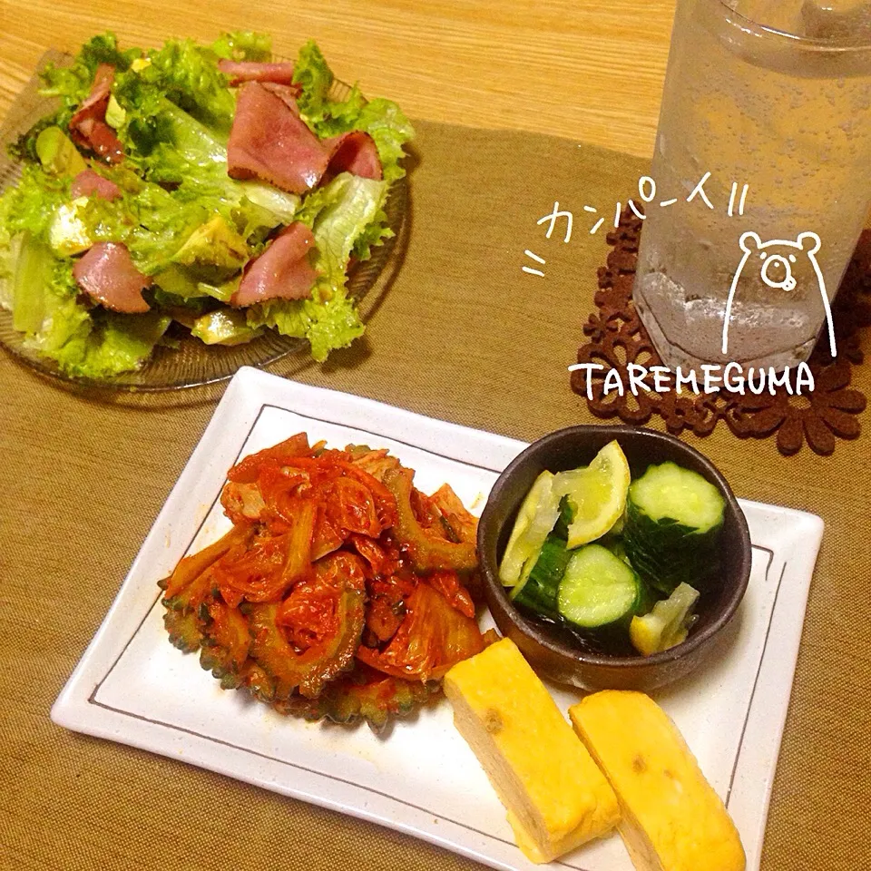 Snapdishの料理写真:晩酌ご飯🎶|たれめぐま◡̈✩*さん