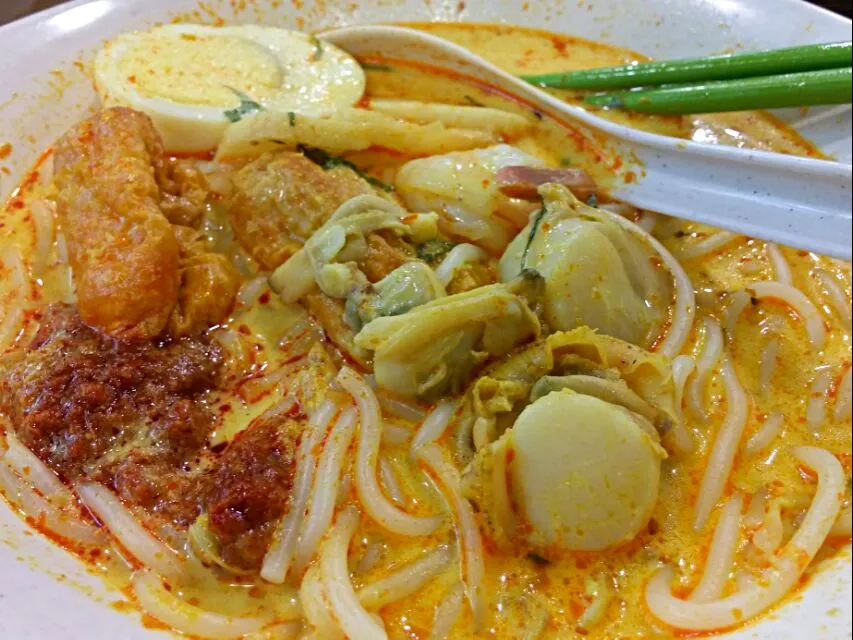 Scallop + Clam + Prawn Nyonya Laksa from QiJi|FooDin'sさん