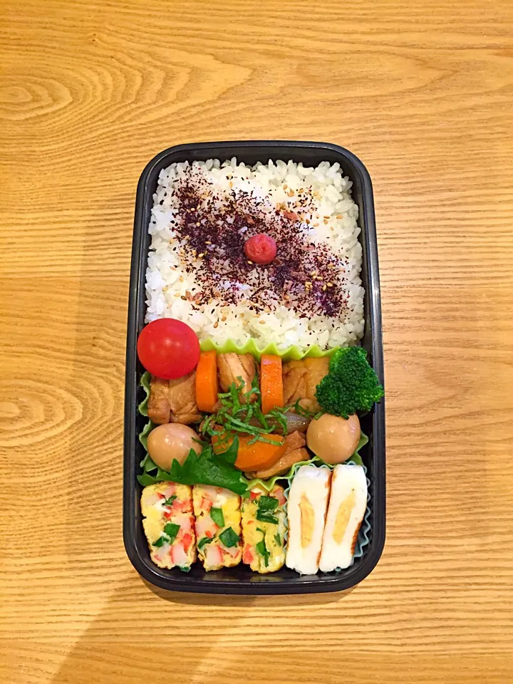 鶏のさっぱり煮＊弁当♪|hiromiさん