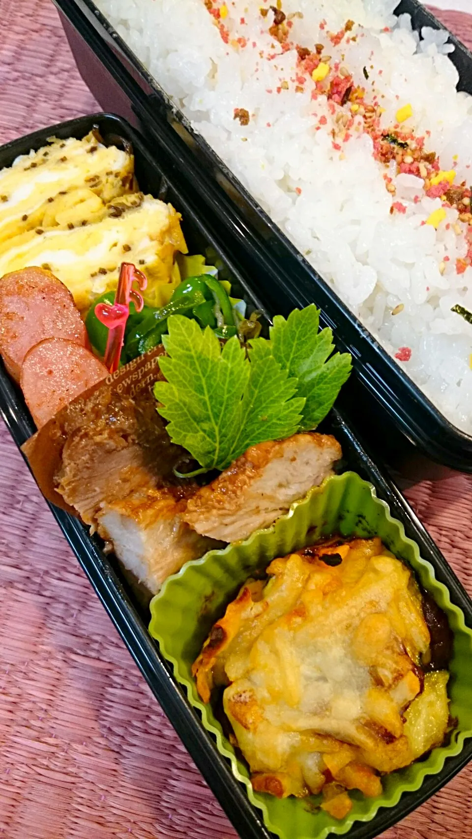 Snapdishの料理写真:今日のお弁当 7/1|くみ。さん