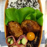 Snapdishの料理写真:ハンバーグ弁当|MSDYMSさん