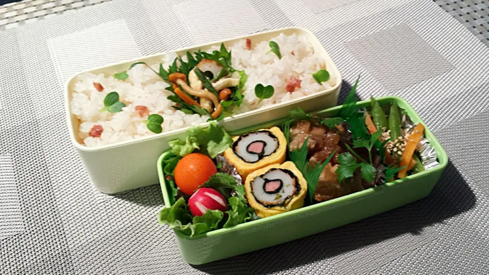 Snapdishの料理写真:主のお弁当|おちゃわんさん