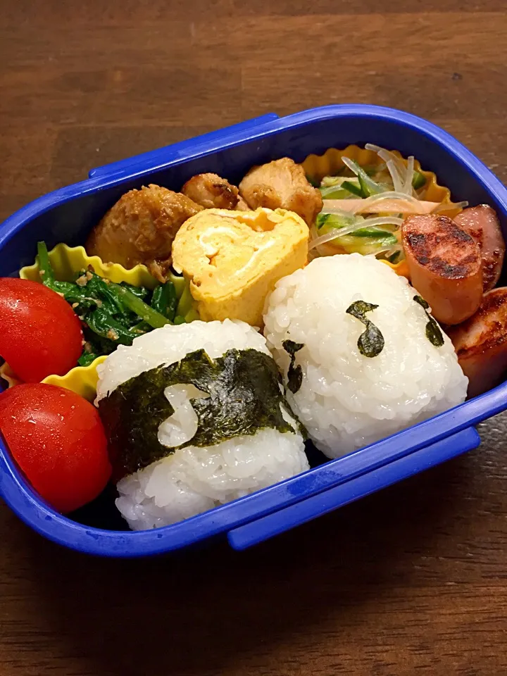 鶏肉のマヨ炒めと春雨サラダのお弁当|kiicoさん