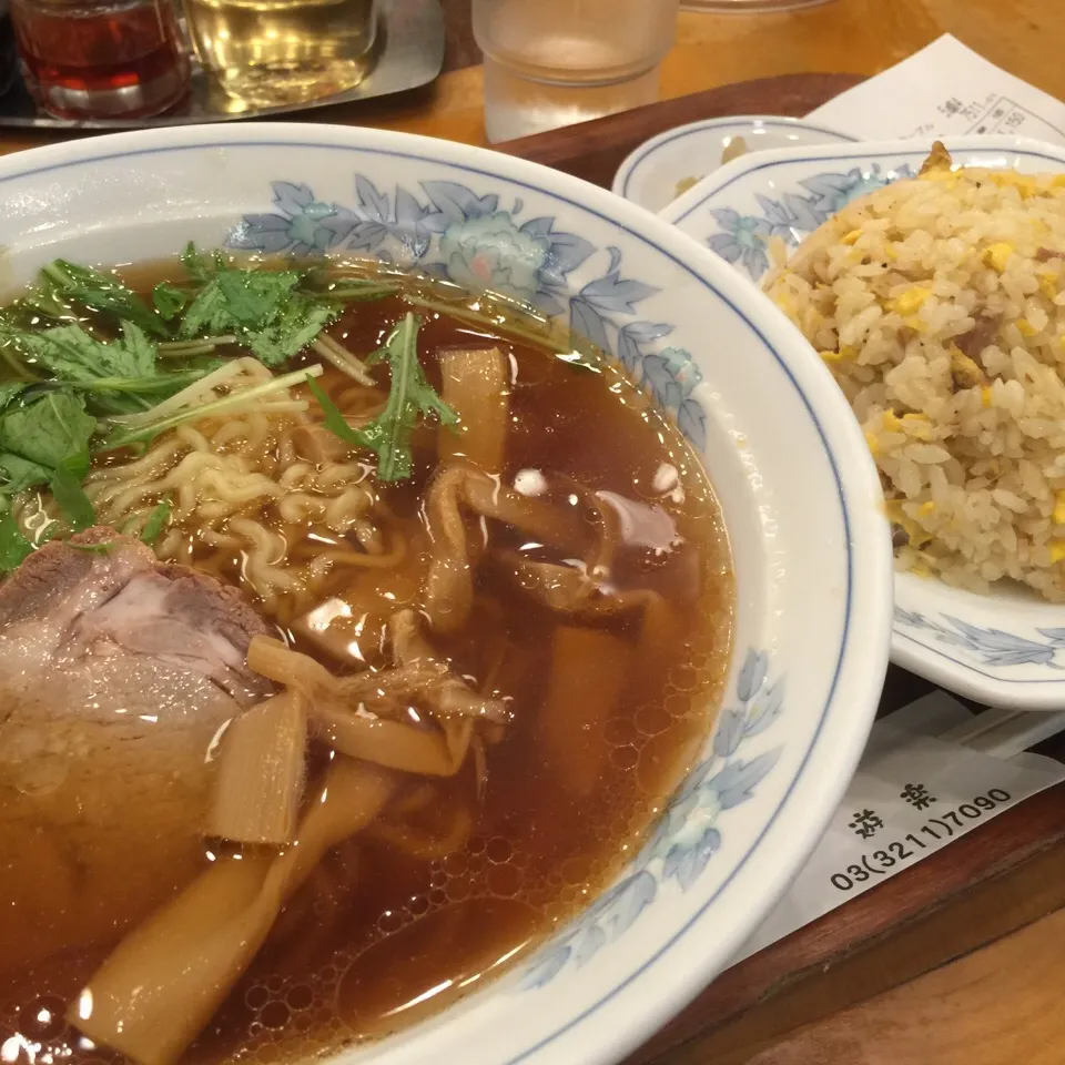 ラーメン中とチャーハンセット|Koichi Shibataさん