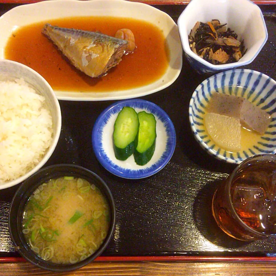 鯖煮付定食✨|梅花権現さん