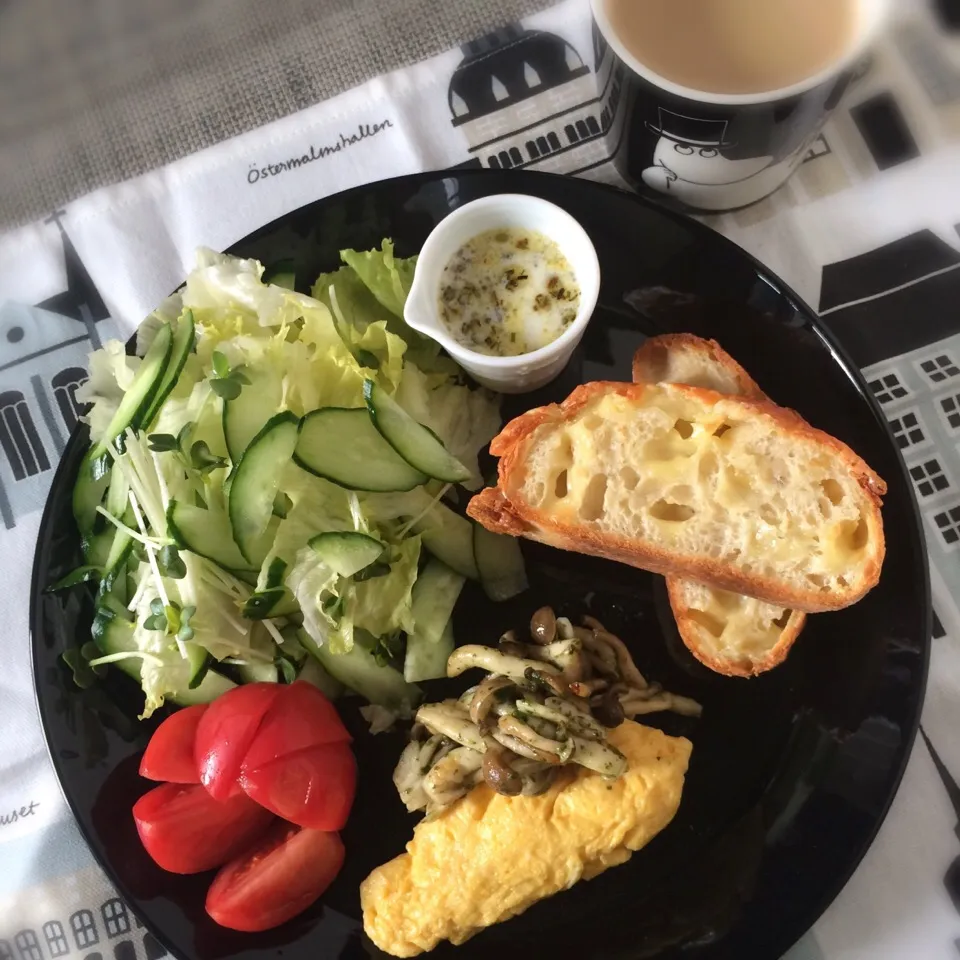 昨日の朝ごはん|ぺんぎんさん