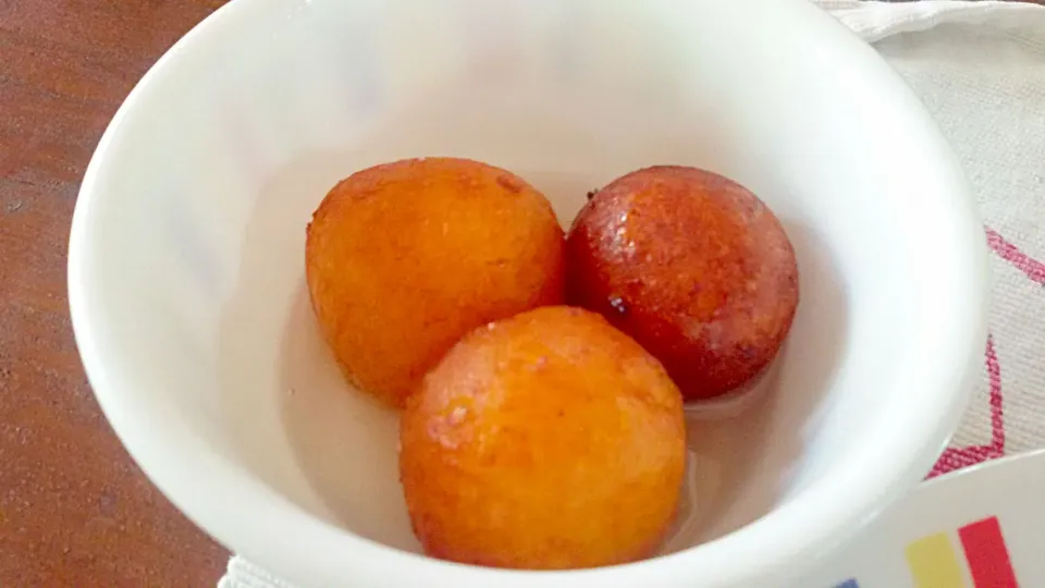 Gulab jamun!😄😋 
#my son's favorite dessrt|sherry rodriguesさん