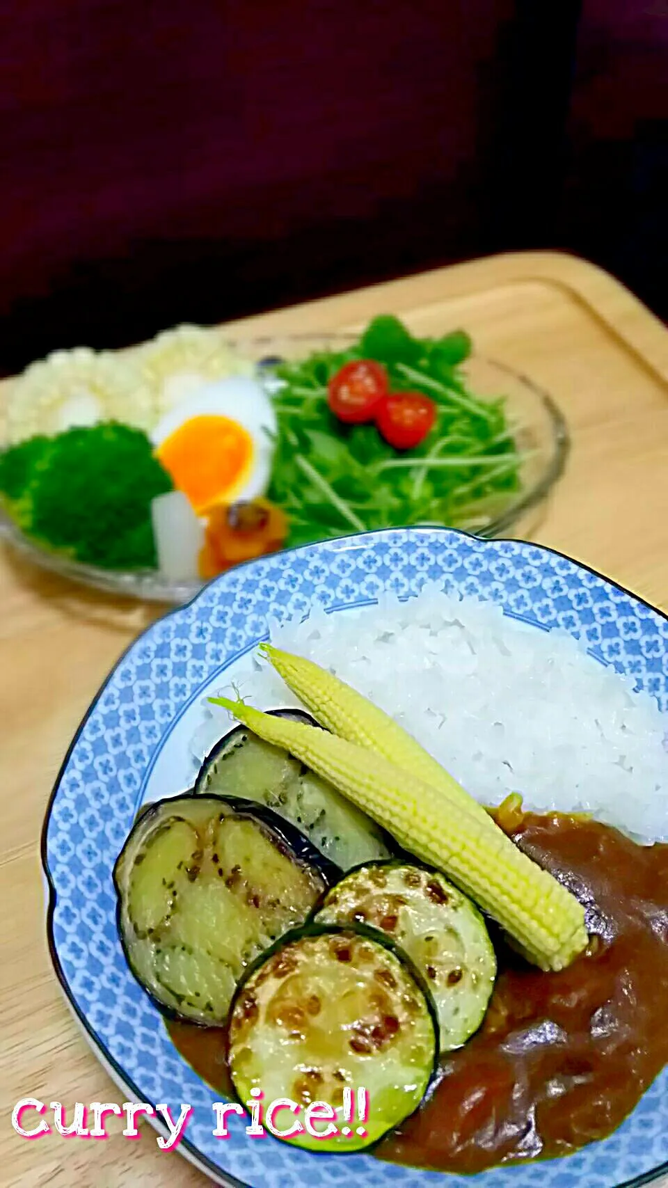 Snapdishの料理写真:curry rice!!|和田 匠生さん