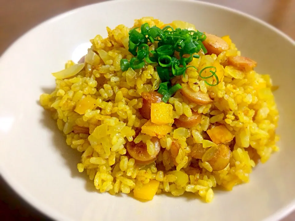 カレー炒飯|スヌンピさん