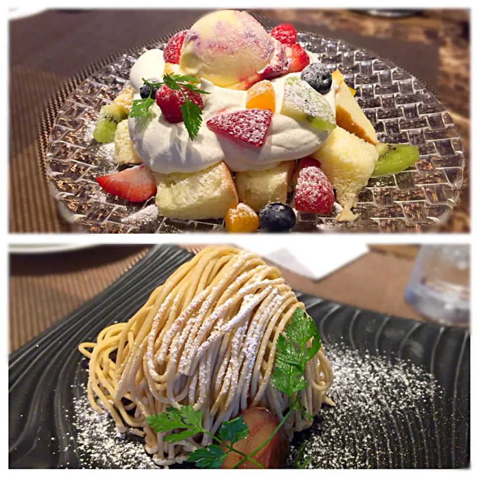 Snapdishの料理写真:Pâtisserie Pierre Precieuse　ピエール・プレシュウズ🍰🌰|きみぷさん