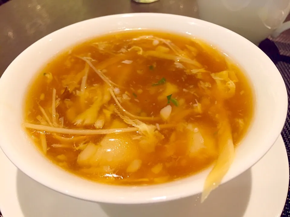 Minced fish & bamboo shoots soup|Sky Blueさん