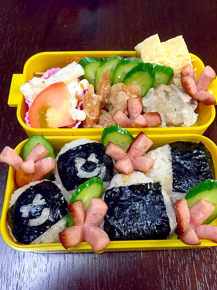 Snapdishの料理写真:息子くんお弁当|るいさん