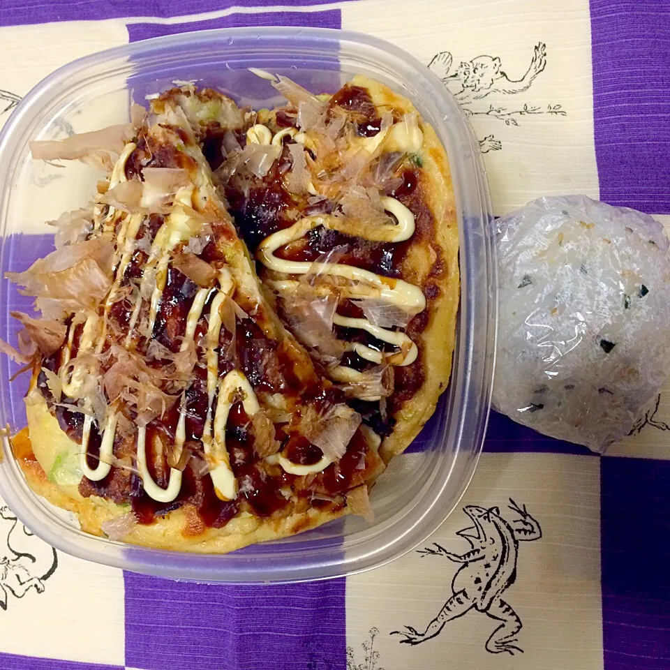 お好み焼き弁当|しーさん