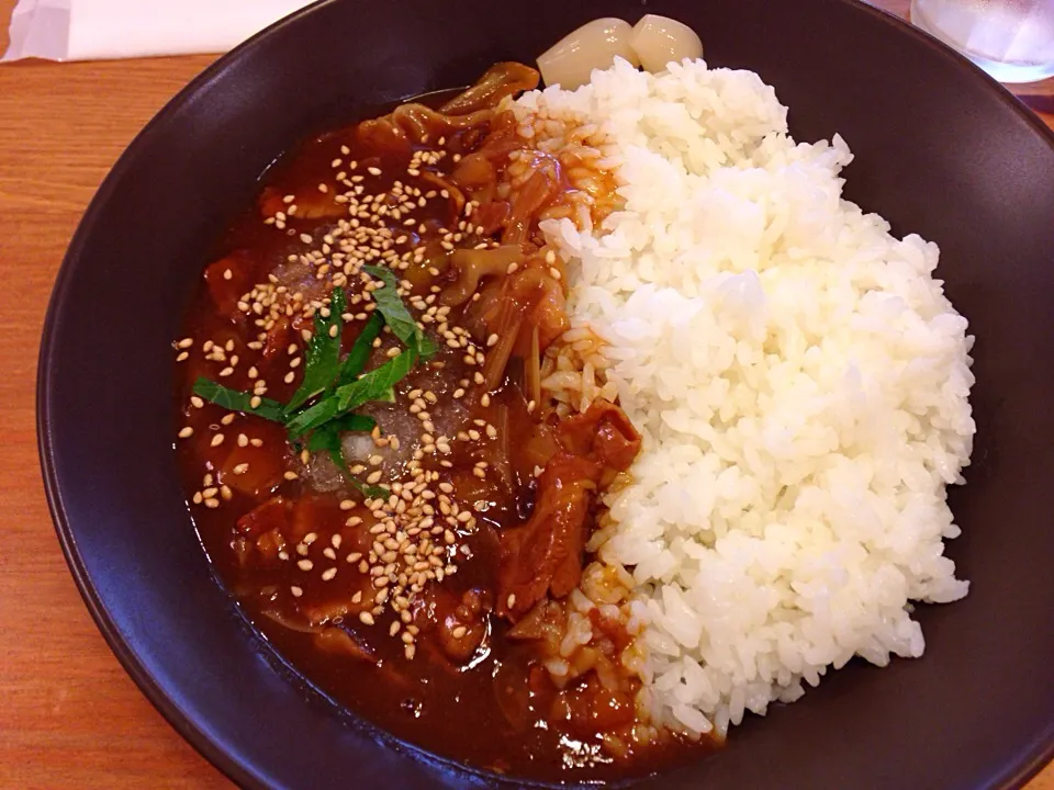 豚しゃぶのさっぱり和風カレー@KOSUGI CURRY|カリー仙人さん