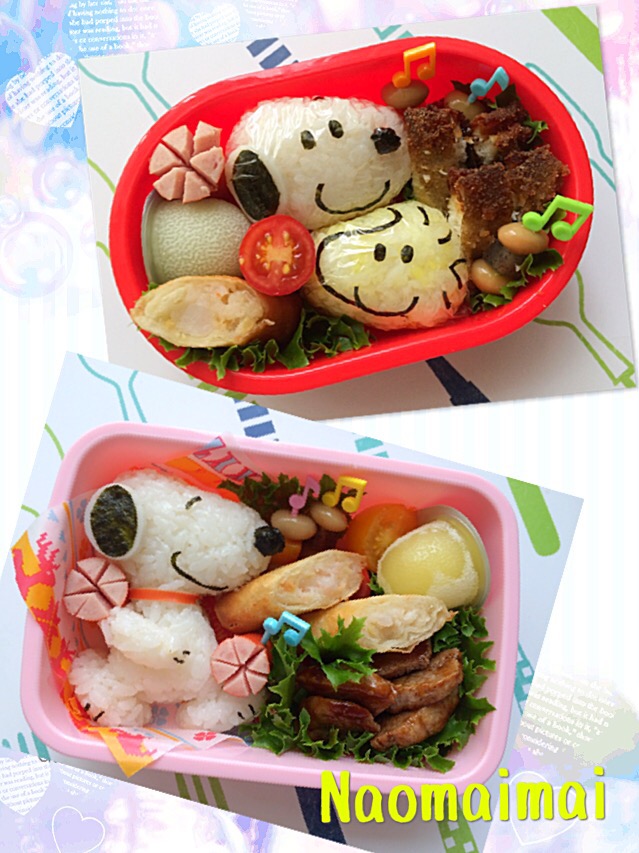 スヌーピーなお弁当 Naomaimai Snapdish スナップディッシュ Id Nwfv5a