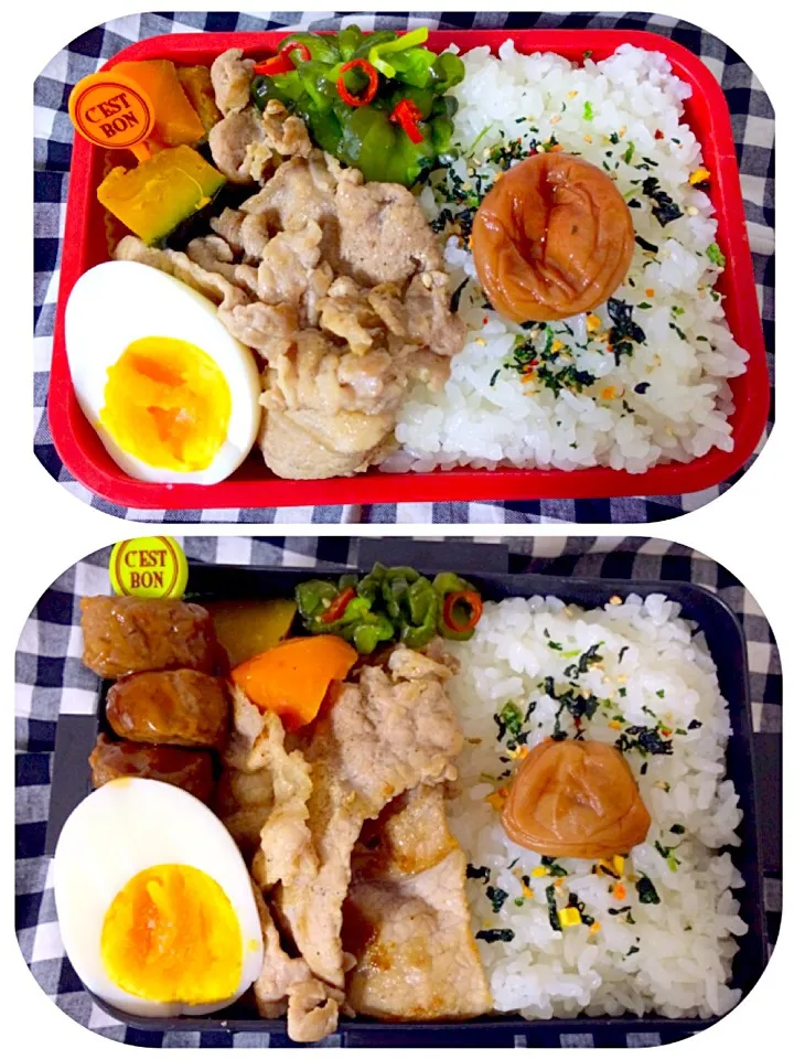 7月2日2人ぶん弁当❁|つんさん