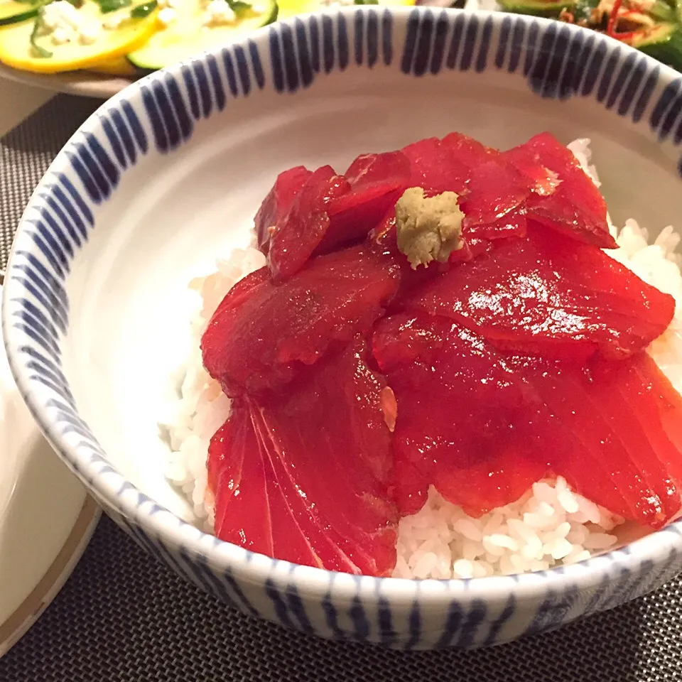 マグロ 赤身＆中トロのづけ丼|Hironobuさん