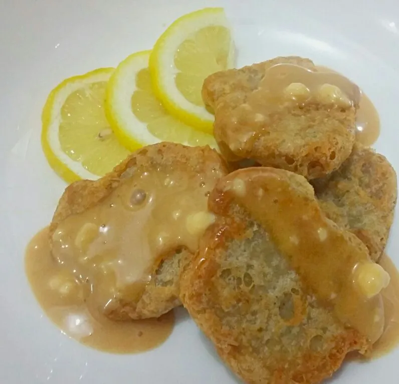 New York Style - Fish Fillets in white wine and cream- cheese-sauce|cel sabileさん