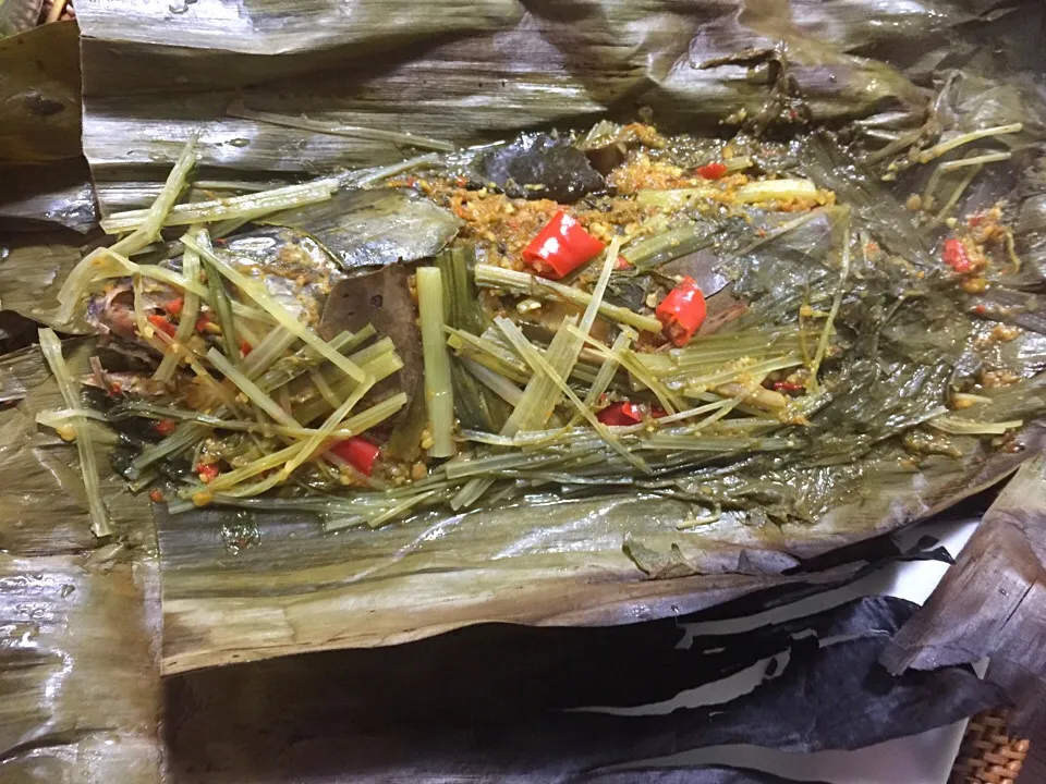 Pepes ikan asin peda|yeni kartikasariさん