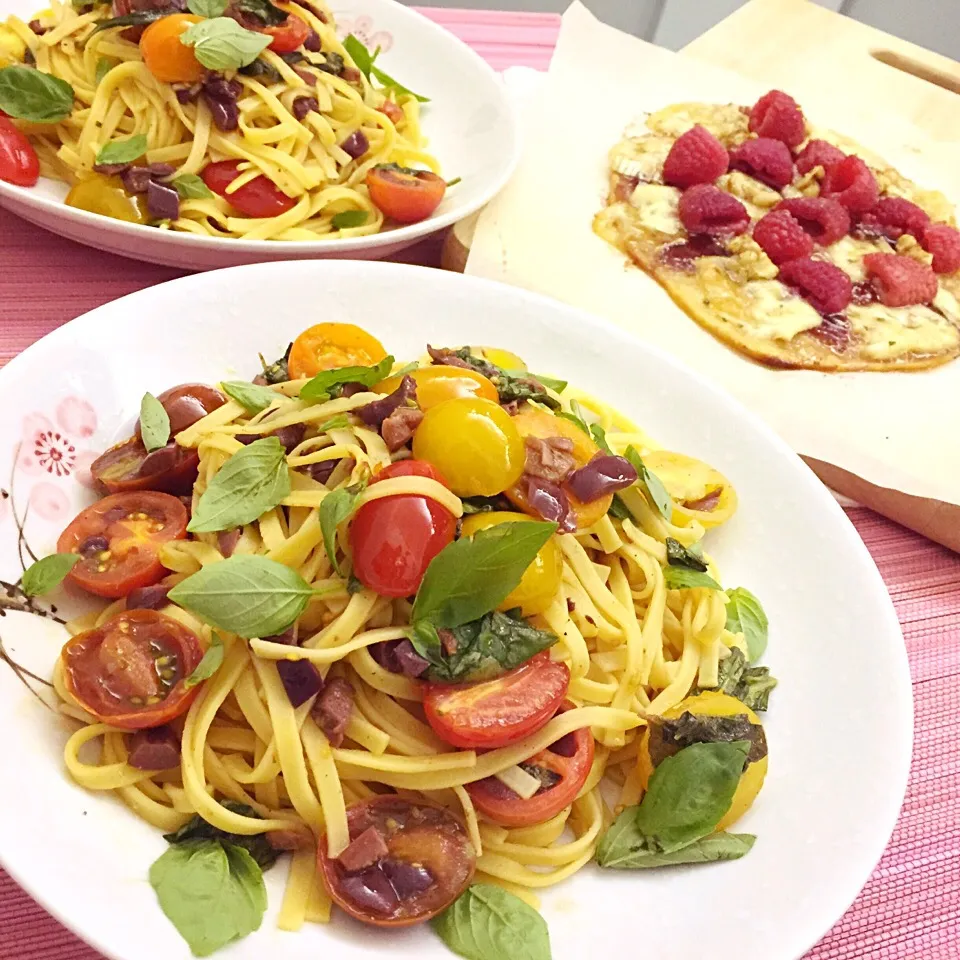 Simple Summer Fettuccine|Prisca Erさん