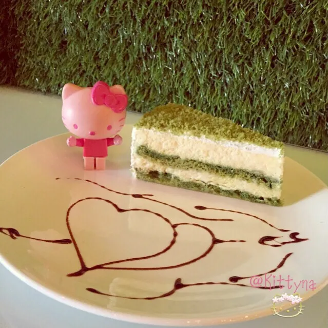 Snapdishの料理写真:🍃Green Tea Mascarpone 💚✨|🎀Kittyna🌸さん