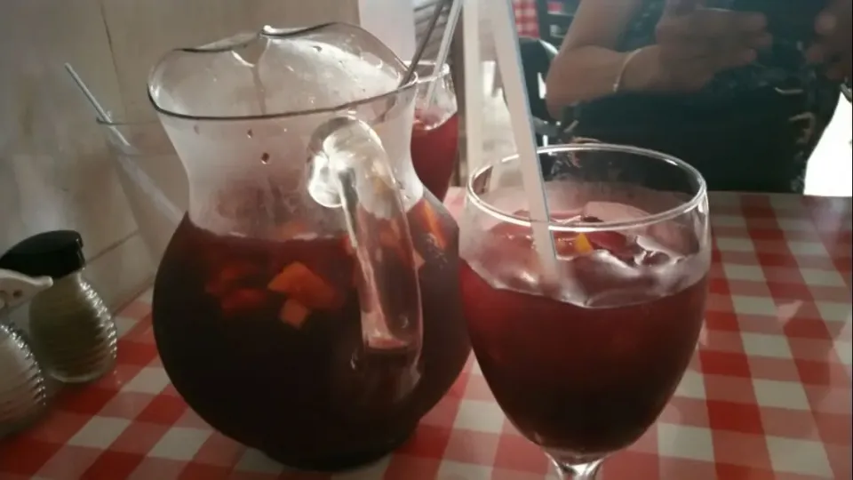 Sangria to start|Frank Ortizさん