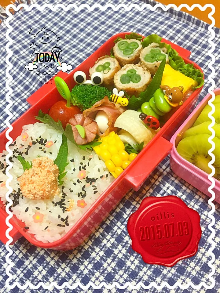 Snapdishの料理写真:高1娘のお弁当|Chiekoさん