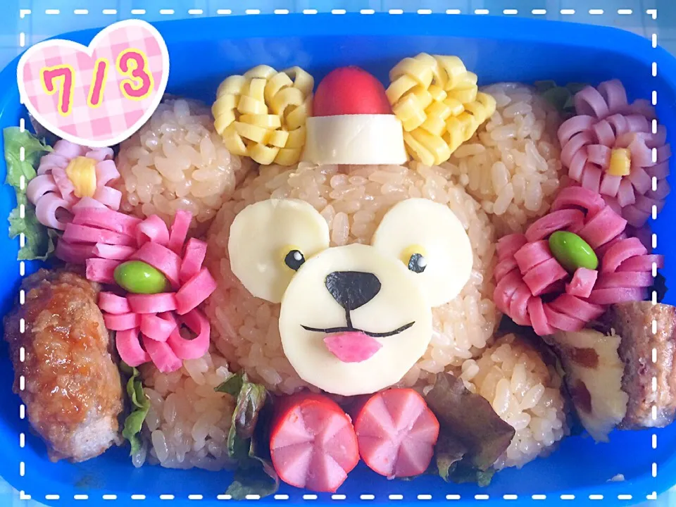 ダッフィーお弁当(⋈◍＞◡＜◍)。✧♡|ともさん